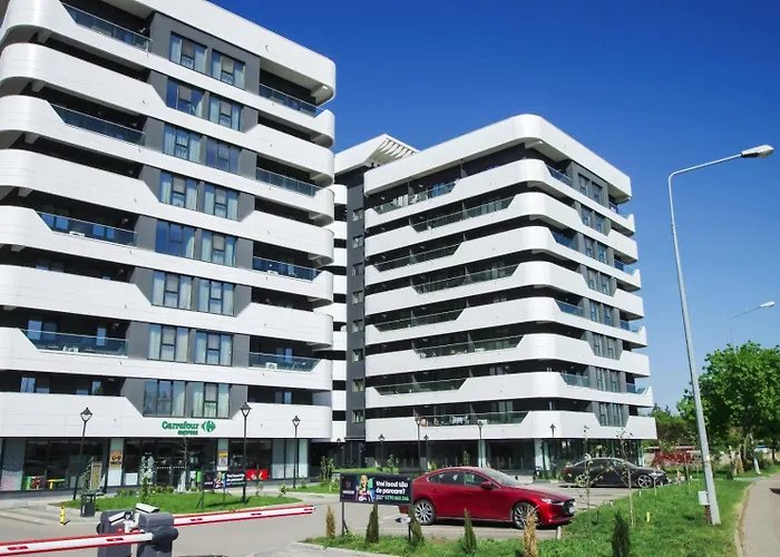 Himson Blue Apartament-Self Check-In Near Airport & Mall Iasi