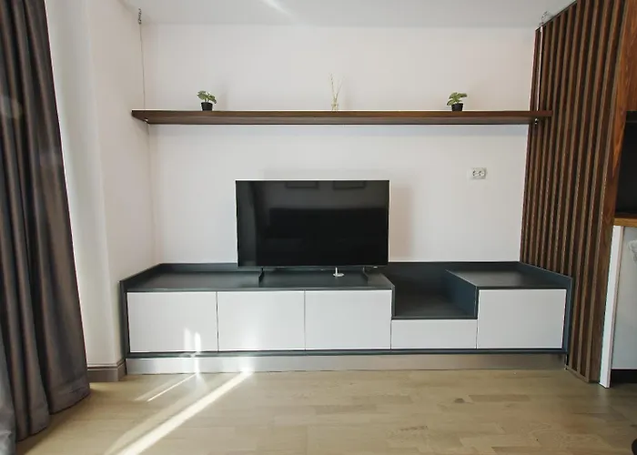 Himson Brown Apartment-Self Check-In Near Airport & Mall Iasi