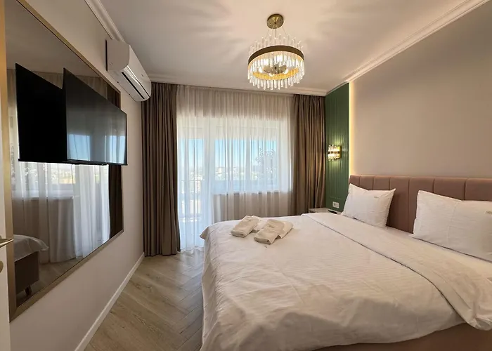 Glam Apartments Luxury Aparthotel Underground Parking Option Iasi
