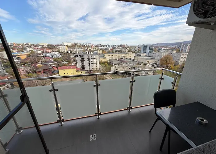 Lazar Tower Apartments With 2 Bedroom And Parking Near Palas Iasi