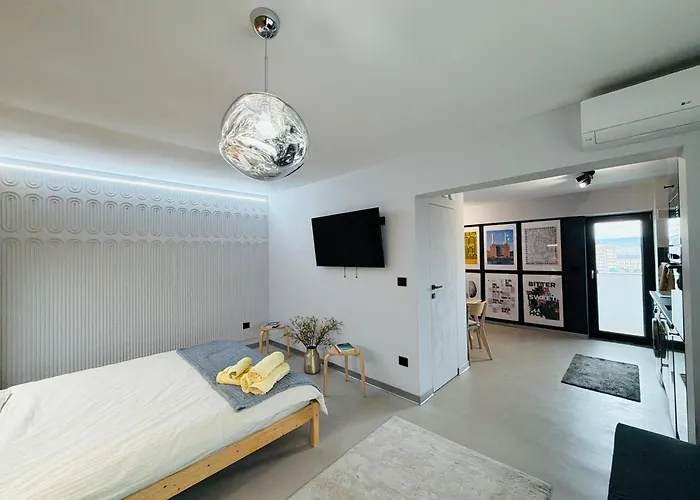 Panoramic Penthouse In The Heart Of Iasi Apartment